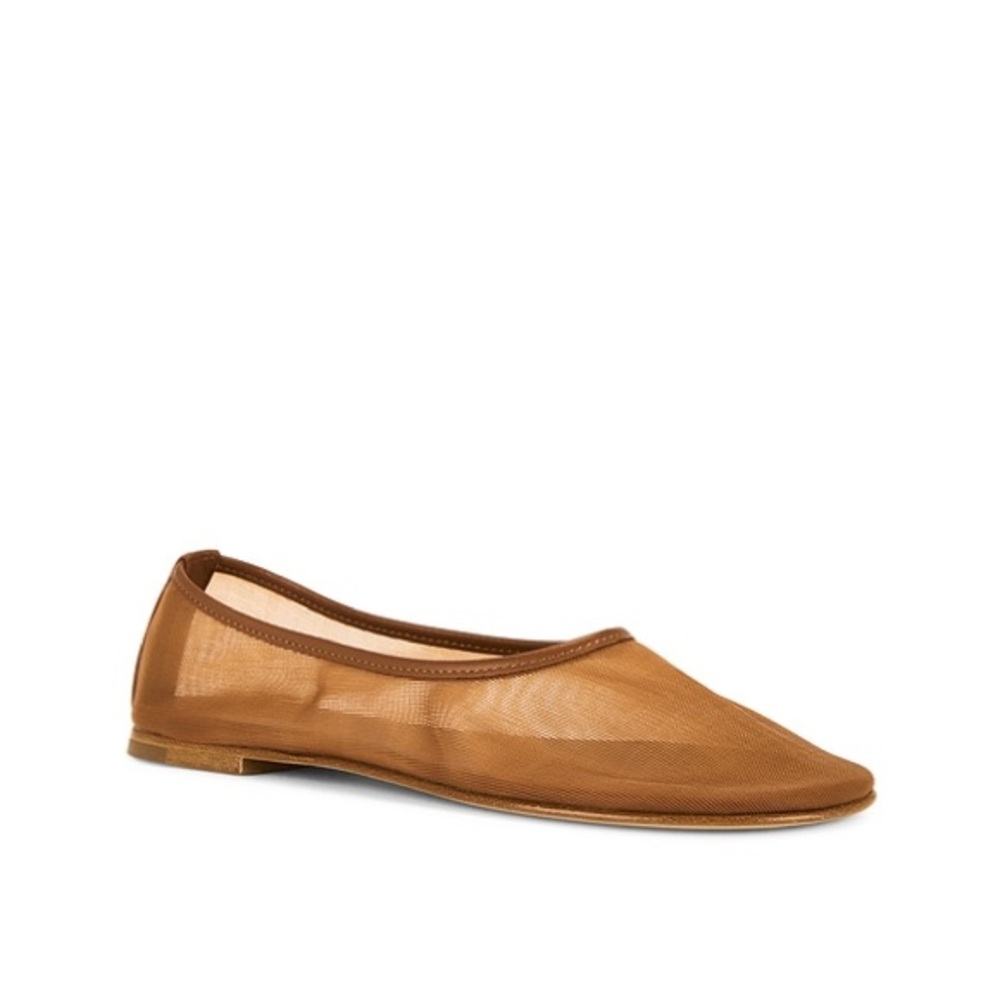 Dear Frances Tan Mesh Ballet Flat - Picture 2 of 9